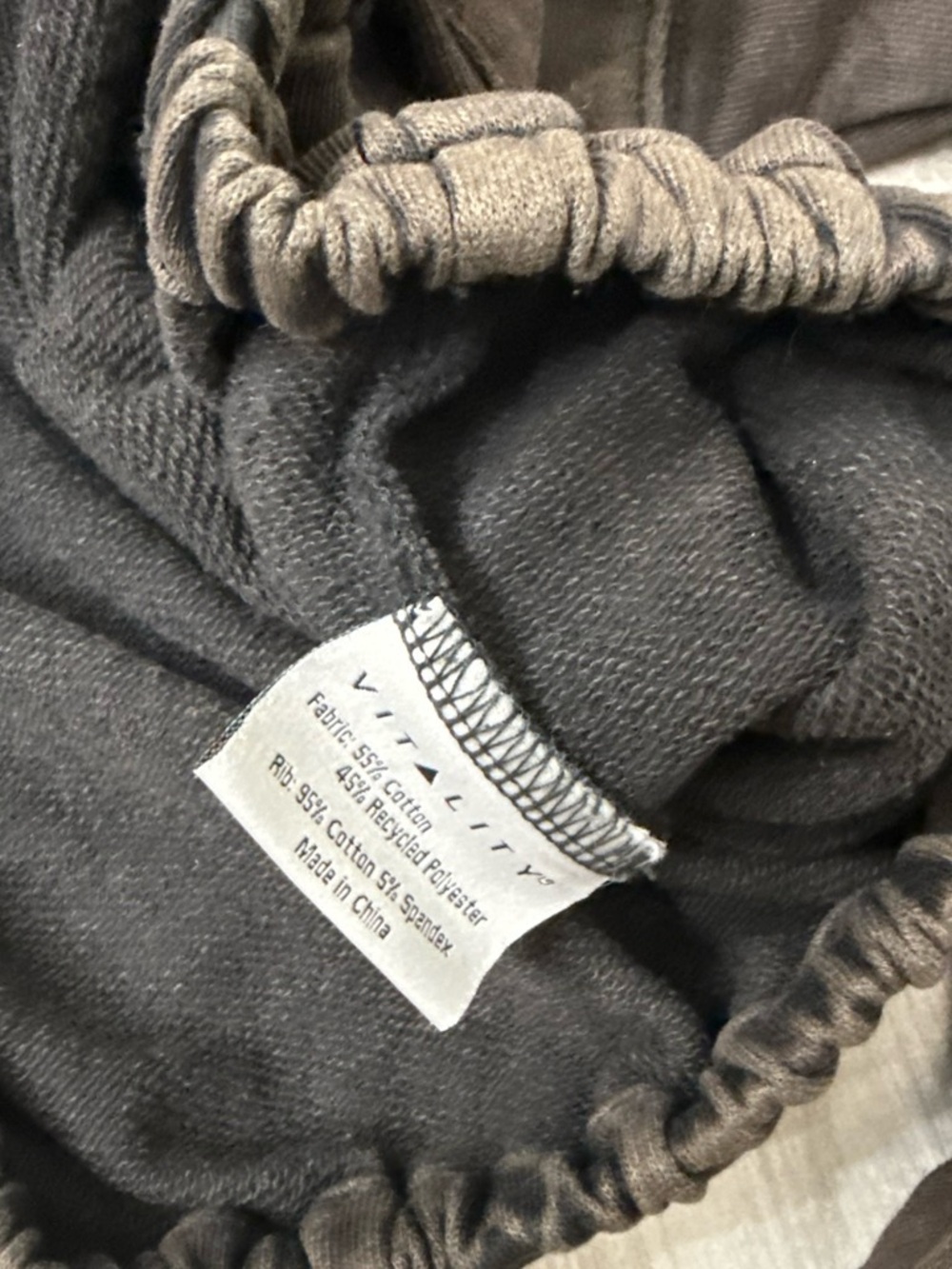 Ladies Vitality soft cropped Hooded Half-Zip Sweatshirt - Picture 5 of 7